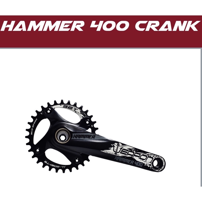 weapon hammer crankset