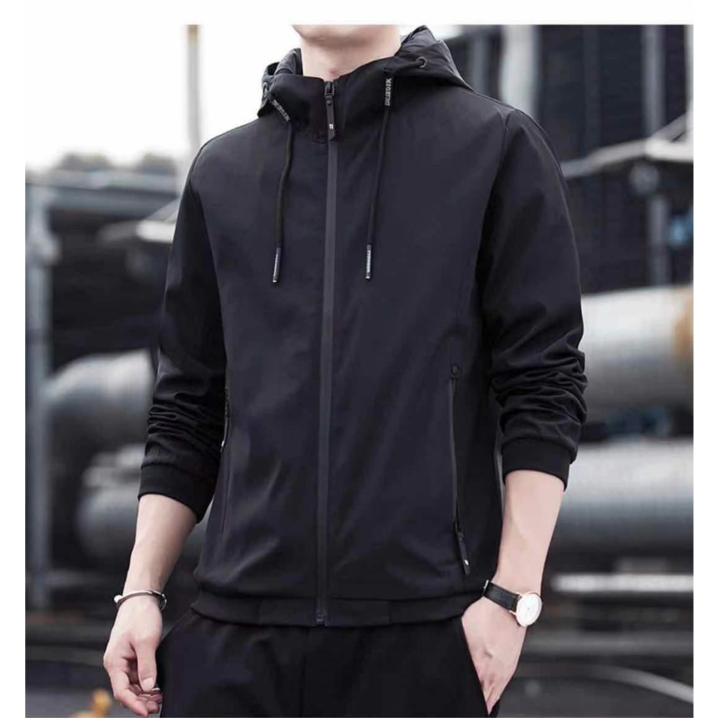 Shopee jacket with hood sale