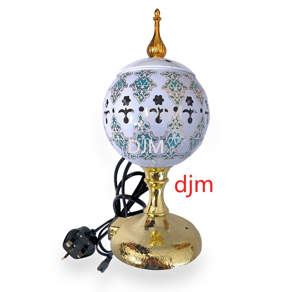 In Stock 220V (3 PIN PLUG) arabian electric incense burner for bukhoor