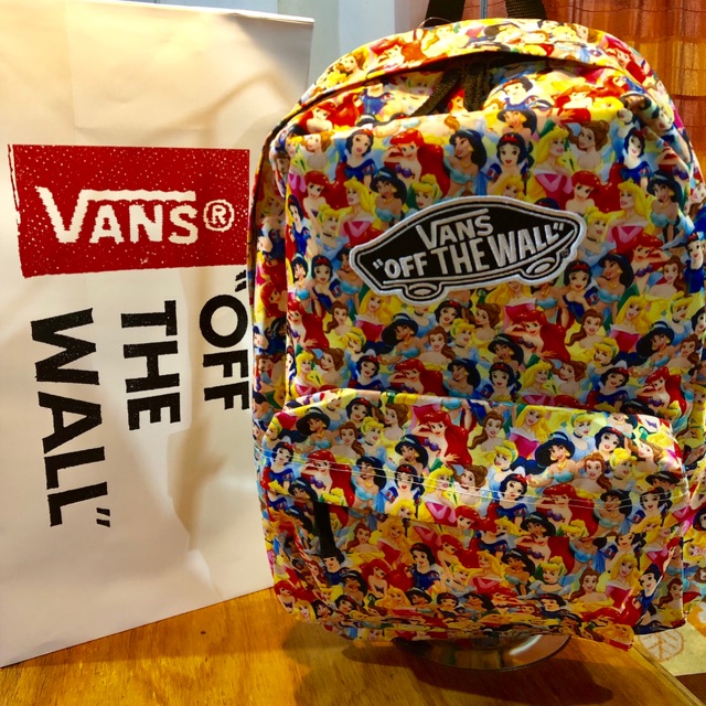 Disney princess 2025 vans backpack