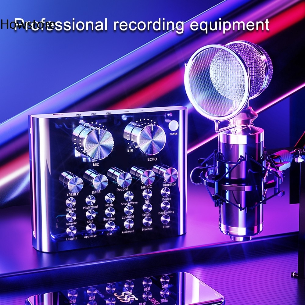 COD Live Sound Card V8 Pro Version External Audio USB Headphone ...
