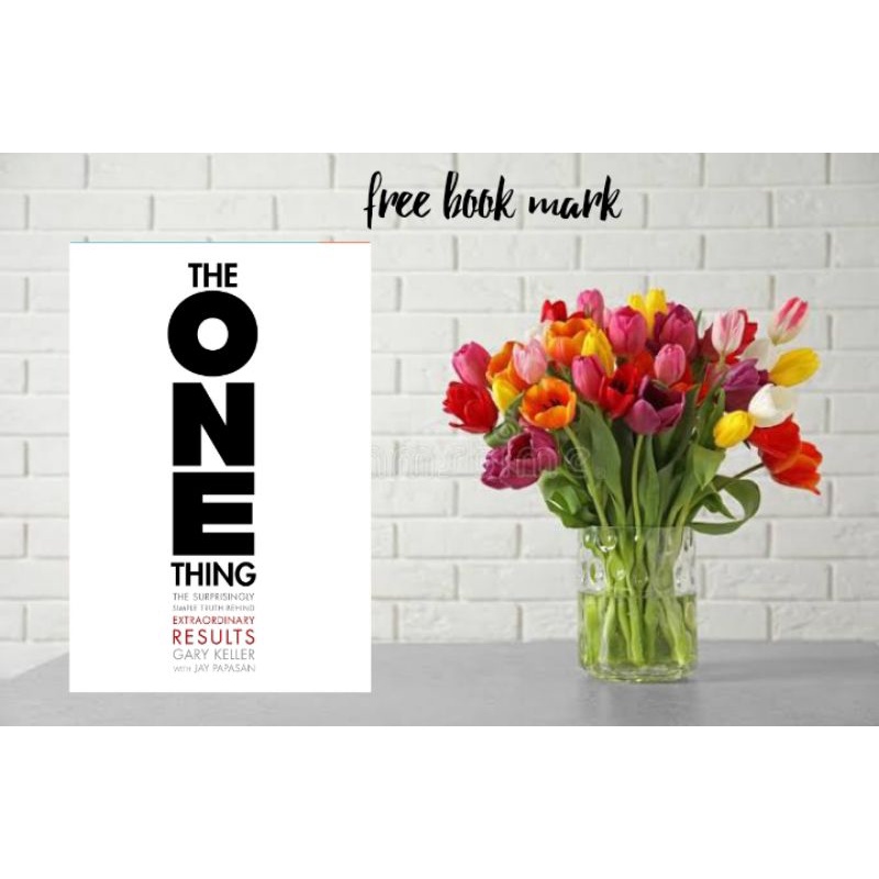 The One Thing by keller and jay papasan (paper back) | Shopee Philippines