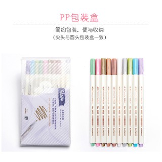 STA 4 Pcs Japanes Calligraphy Pen Waterproof Markers Soft Brush