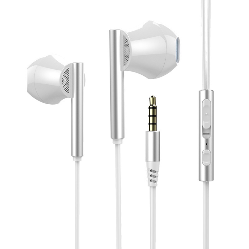 SPRISE Noise Cancelling Original Earphones Wired With Microphone Stereo