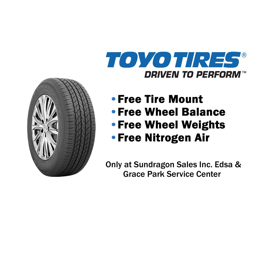 Toyo 225/60 R18 100H Open Country U/T (OPUT) Tire | Shopee Philippines