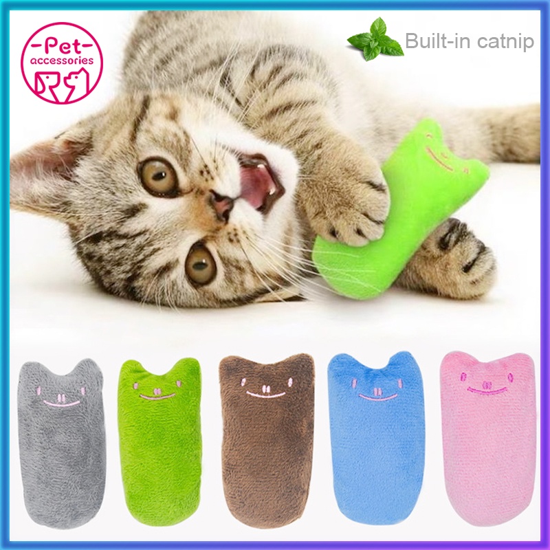 Catnip cat toys pet teething griding toys pet interactive plush toys