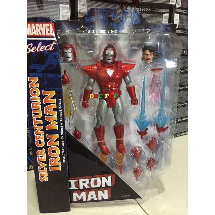 SILVER CENTURION IRON MAN - MARVEL SELECT ACTION FIGURE by DIAMOND ...