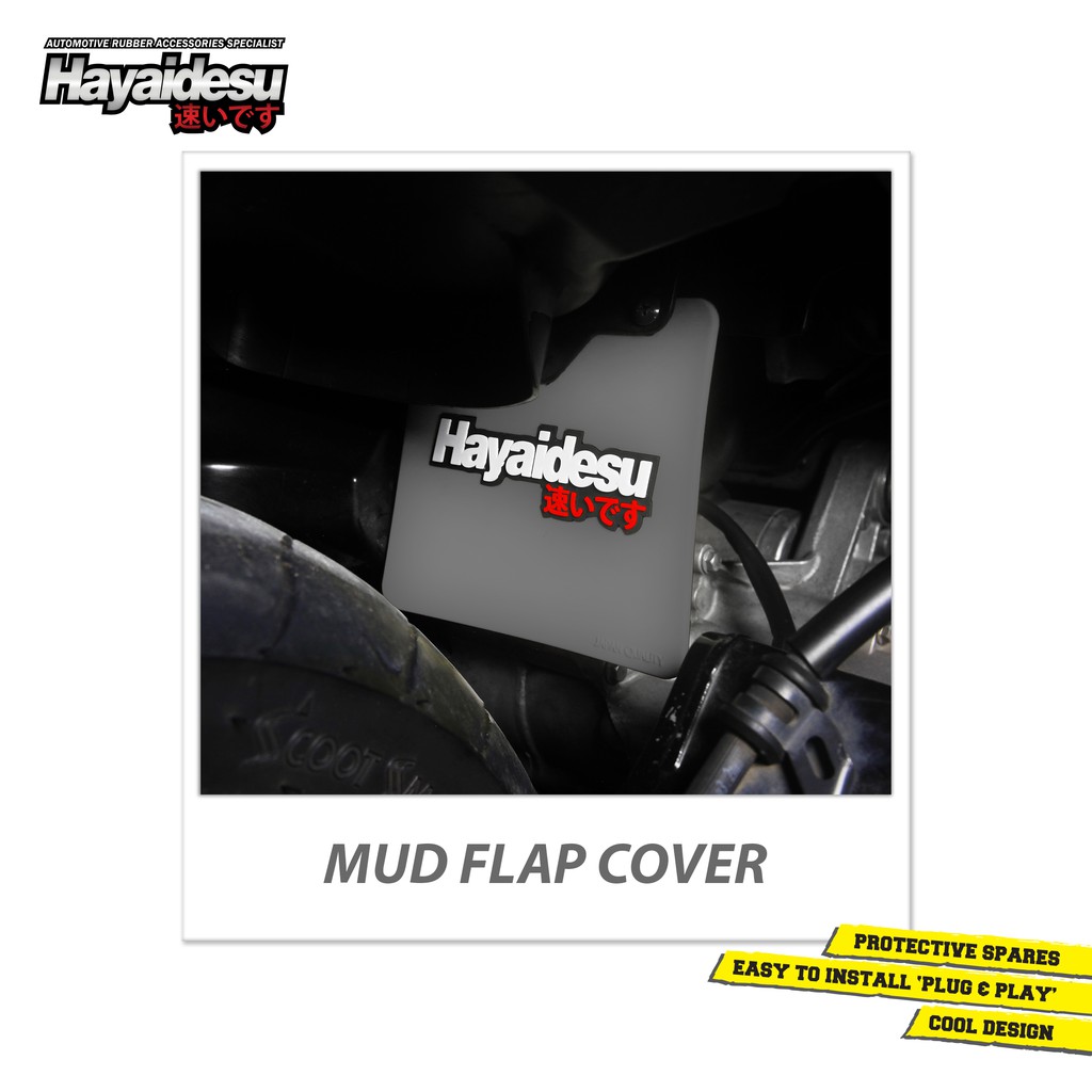 Hayaidesu Yamaha XMAX Mudflap Retaining Mud Accessories Shopee