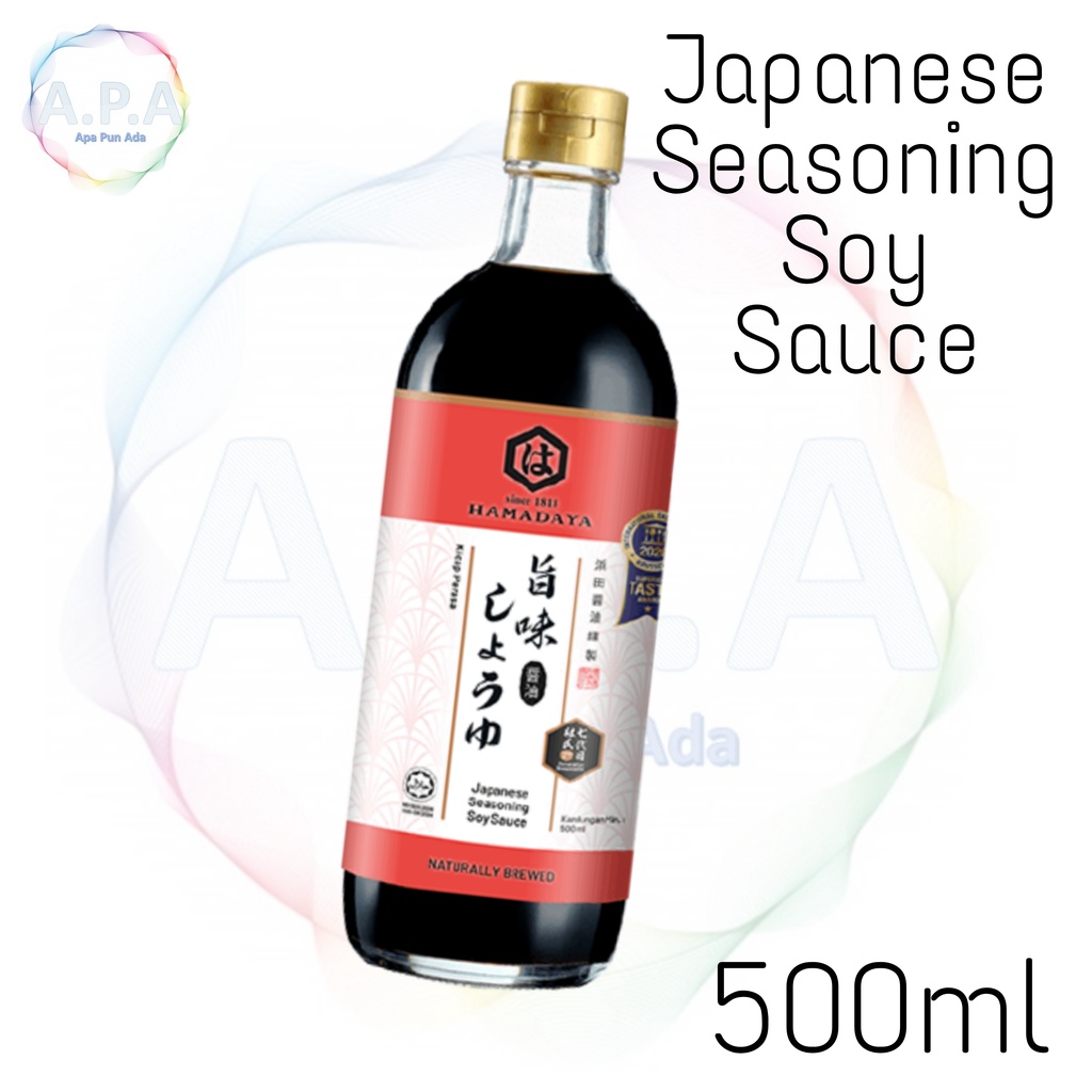 HAMADAYA Japanese Seasoning Soy Sauce 500ml Shopee Philippines