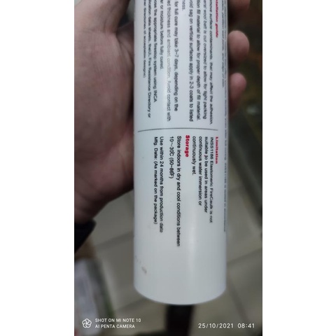 Inca Firestop Elastomeric Sealant Caulk / Fireproof / Fire Sealant ...