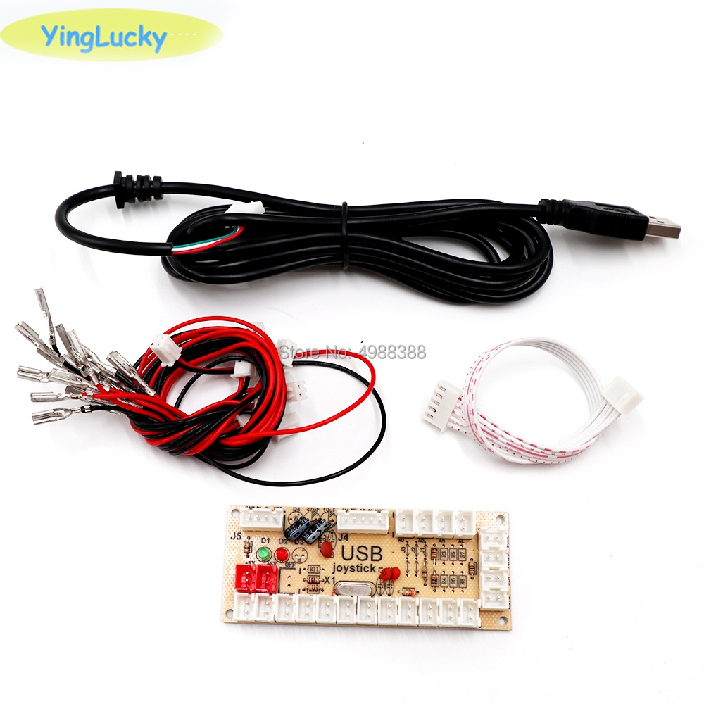DIY Arcade zero delay 5v USB PC Joystick Arcade encoder rocker control