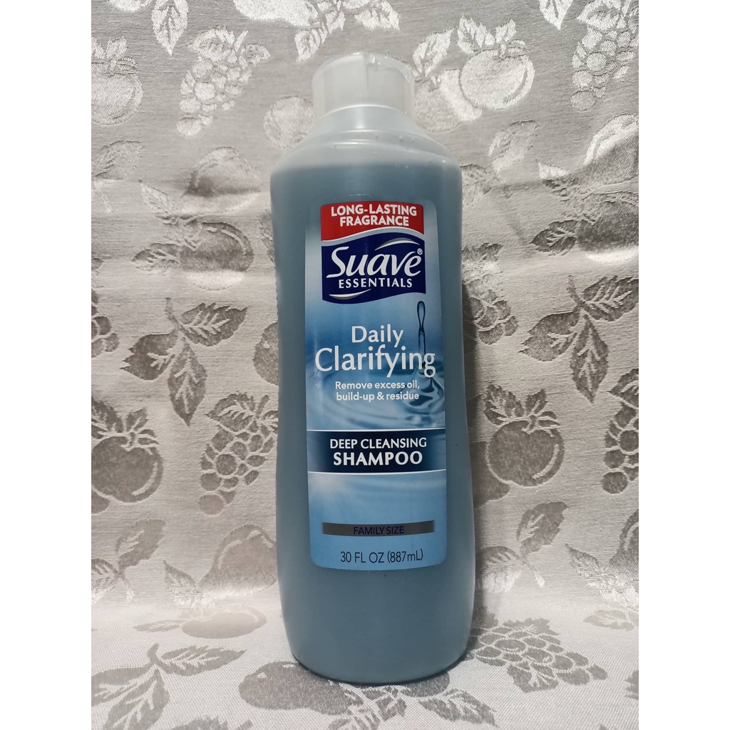 Suave Essentials Daily Clarifying Shampoo/Conditioner (887mL) Shopee Philippines