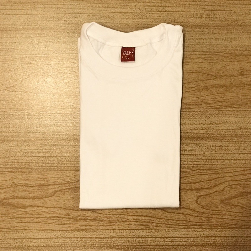 Yalex Red Label Round Neck Tshirt shirt (White) | Shopee Philippines