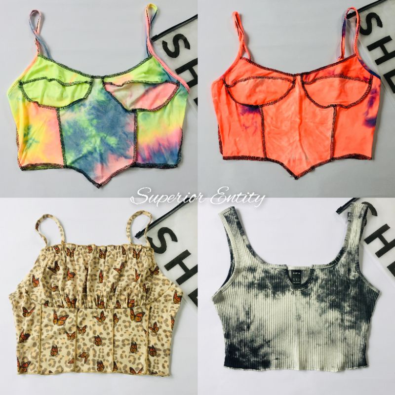 SALE SHEIN TOP ORIGINAL SHEIN CAMI TOPS CROPPED TOPS SLEEVELESS