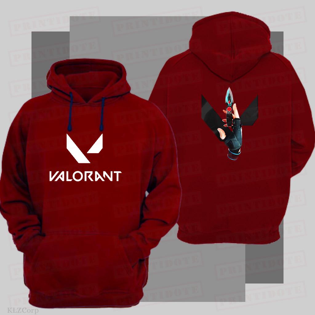 Valorant Hoodie Standard Sizes S 3XL Unisex Customized Jacket