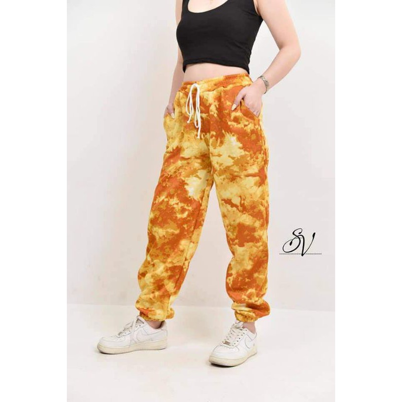 oversized tie dye jogger Shopee Philippines