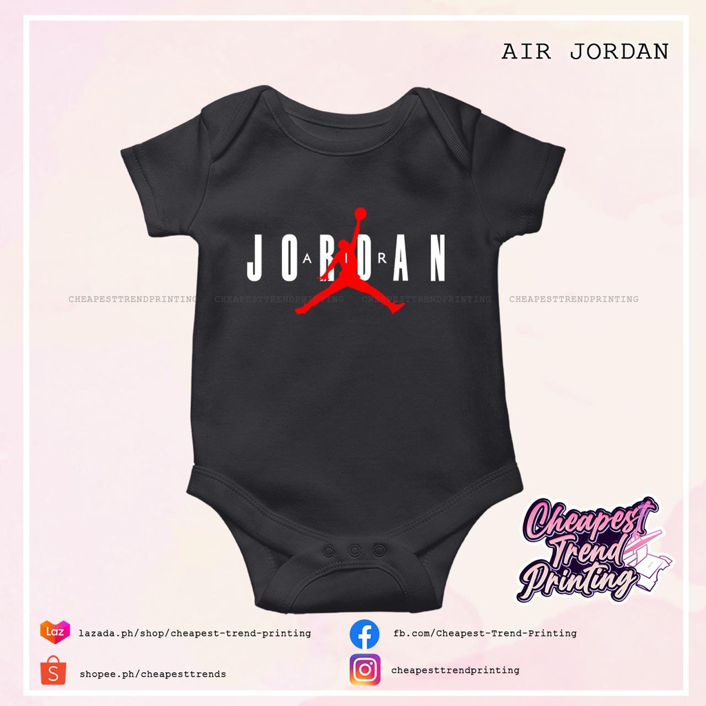 Jordan cheap onesie set