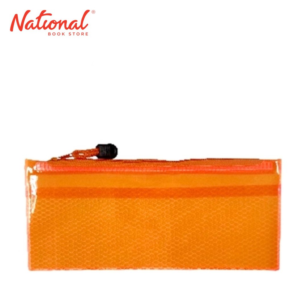 Axis Gear Pouch Axpe001A51 Plastic Clear. Orange National Book Store Shopee Philippines