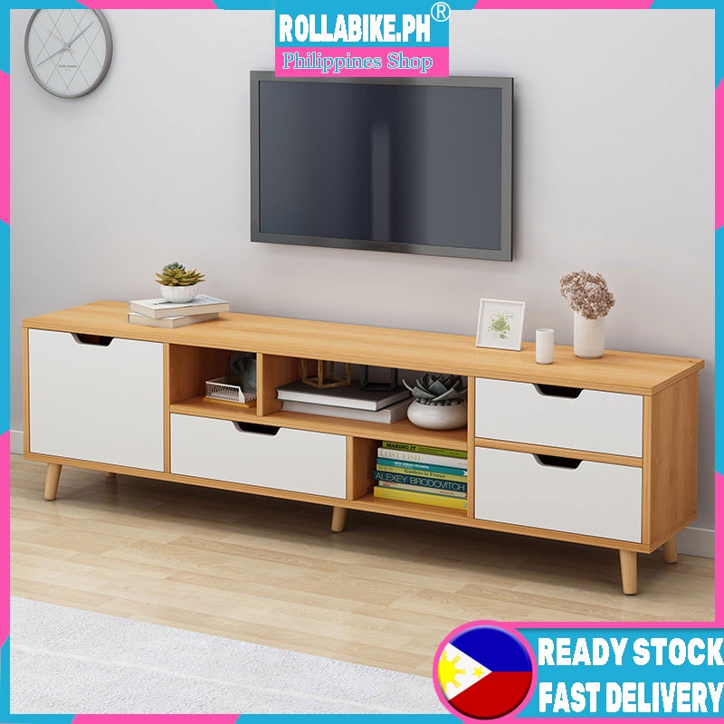 COD 120CM TV Rack Cabinet Table Multifunctional Table Modern Living ...