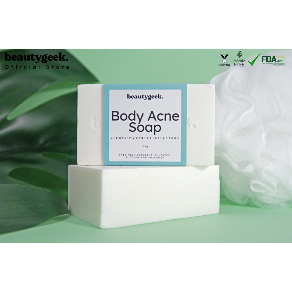Beautygeek Body Acne Soap (for bacne, back acne, pimples) Shopee