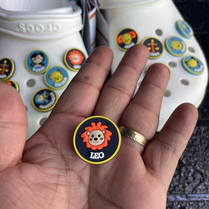 Crocs Jibbitz Charm Zodiac Sign Shopee Philippines