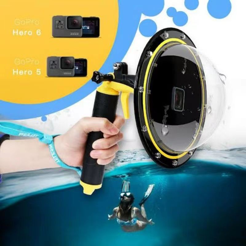 6 Inch Dome Port for GoPro Hero 5 Hero5 - Black | Shopee Philippines