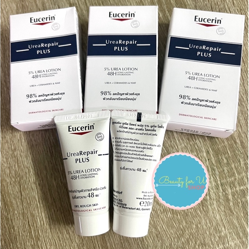 Eucerin Urea Repair plus 5 Lotion 48H LongLasting Hydration 20ml Shopee Philippines