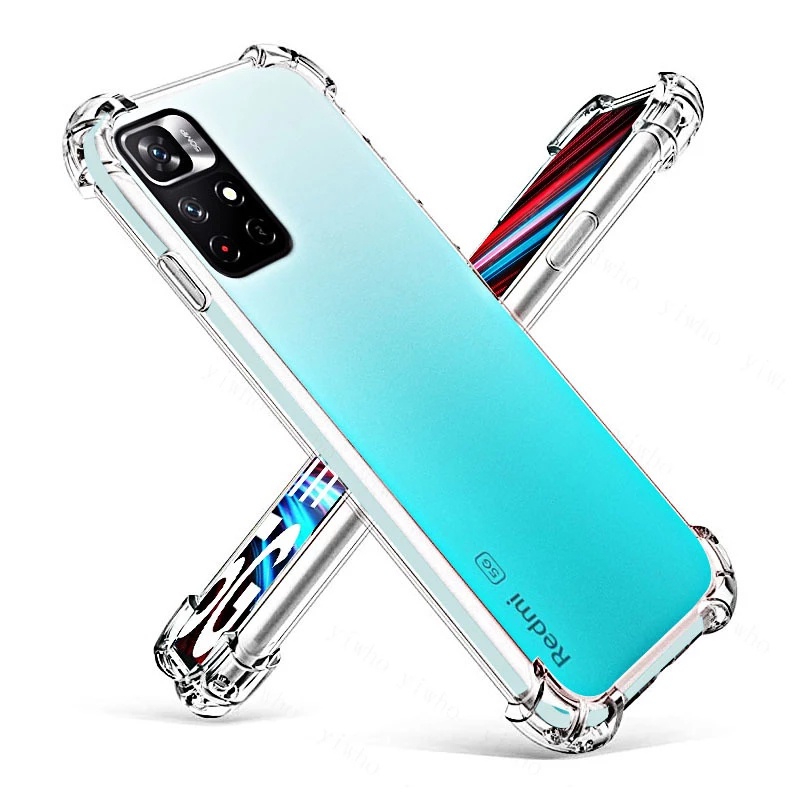 Metal Ring Case Redmi Note 13 12 11 10 Pro Plus Transparent Case For Redmi  13C 12C 10C 9C Silicone Cover Redmi Note 12S 11S 10S