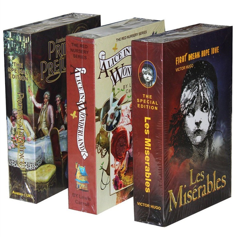 Password simulation book book safe box high-quality secret book hidden ...