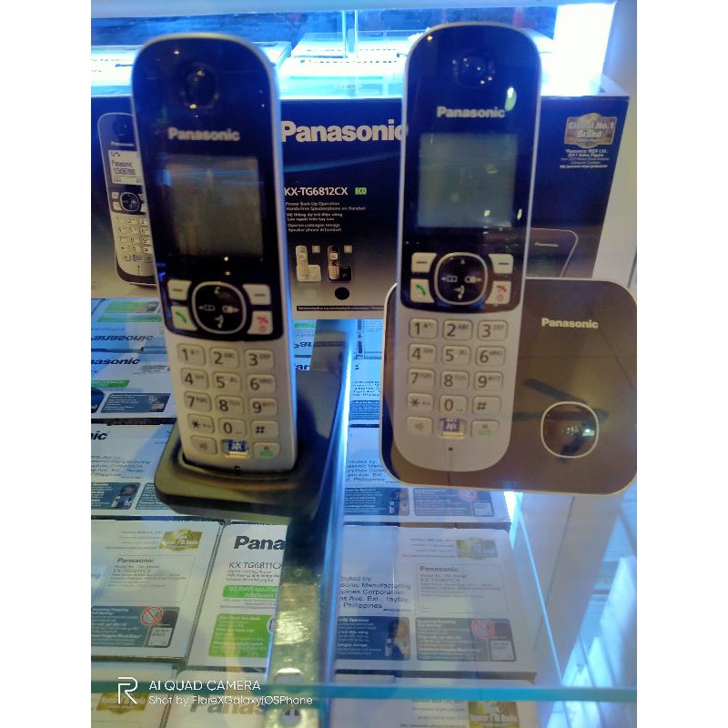 Panasonic Wireless Landline Telephone(KXTG 6812) Shopee Philippines