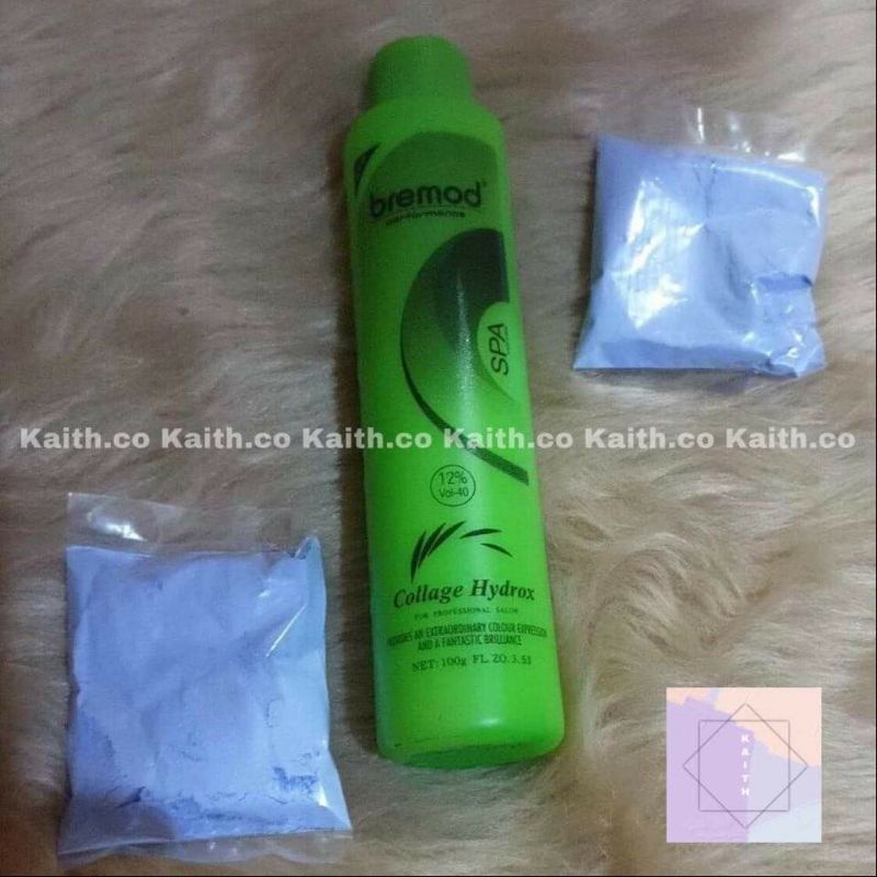 Bleaching Set W/ 100Ml Bremod Oxidizer And 40G Bleach Powder Shopee