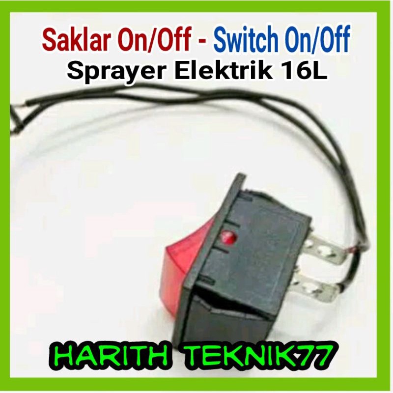 MESIN SPRAYER SWITCH ON OFF SPRAYER ELECTRIC Pest Spray Machine ...