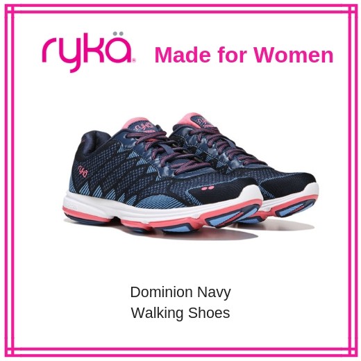 Ryka Walking Shoes Dominion Navy Shopee Philippines