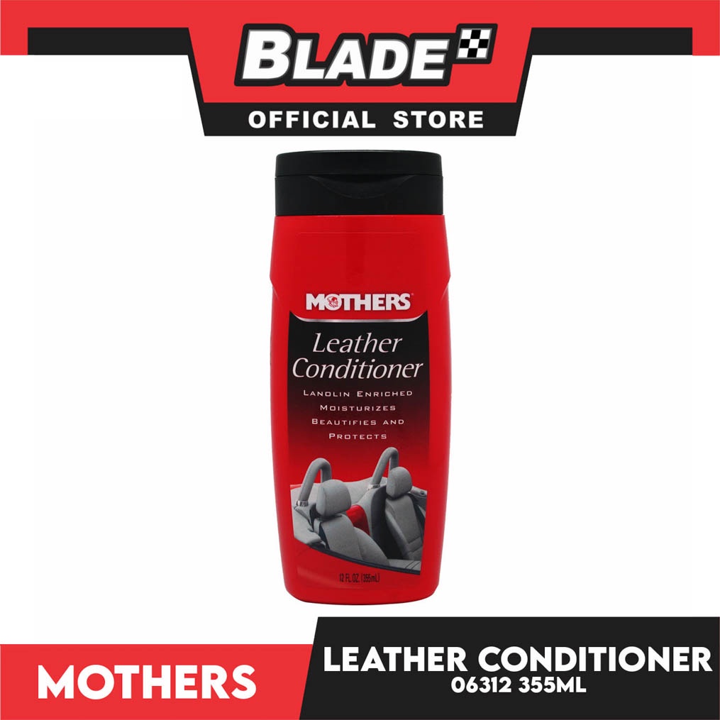 Mothers Leather Conditioner 06312 355mL Shopee Philippines