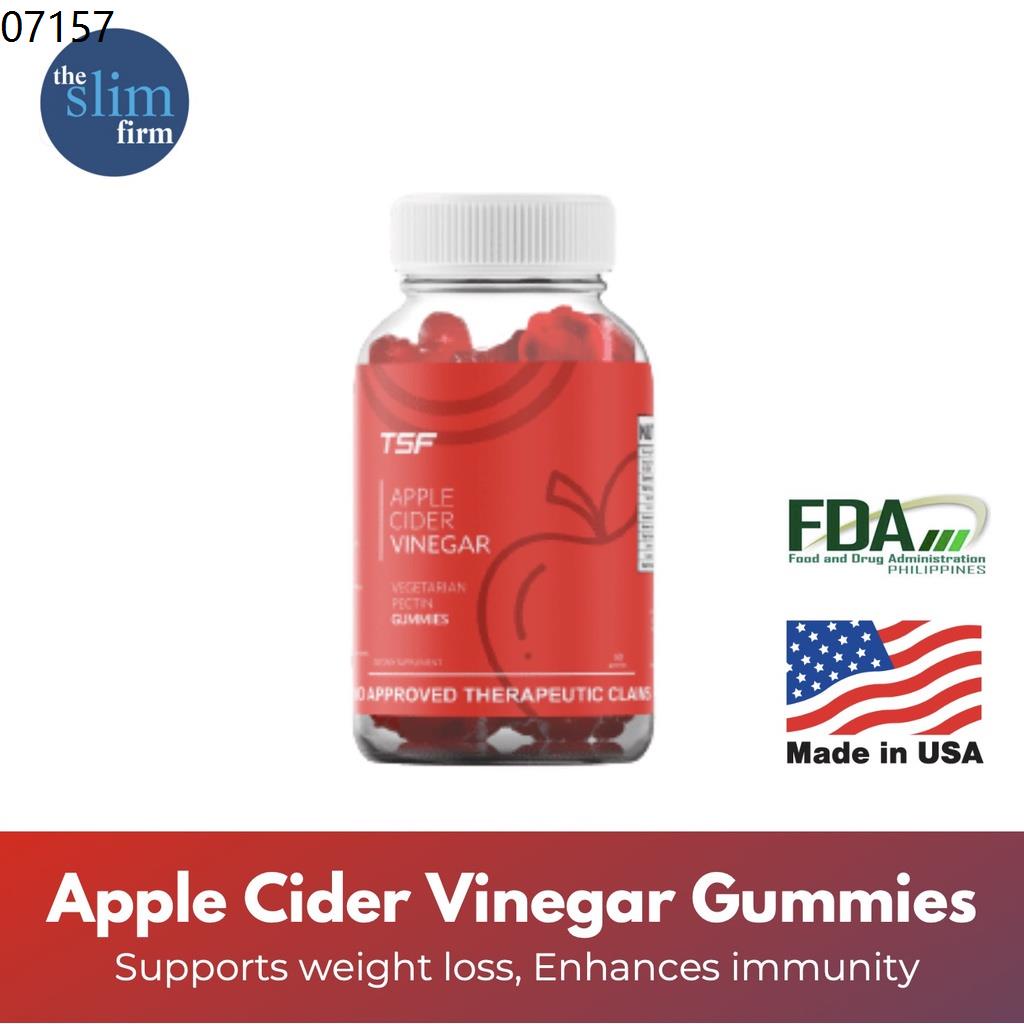 melatonin gummies TSF Apple Cider Vinegar Gummies 1000mg (60 gummies