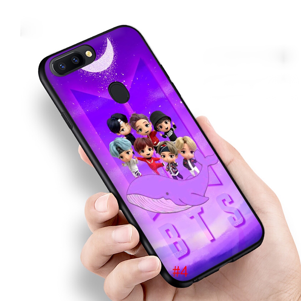 Realme C2 C3 C11 2020 2021 C12 C15 C17 C20 C21 C21Y C25Y LN14 BTS ARMY Logo  Soft Case