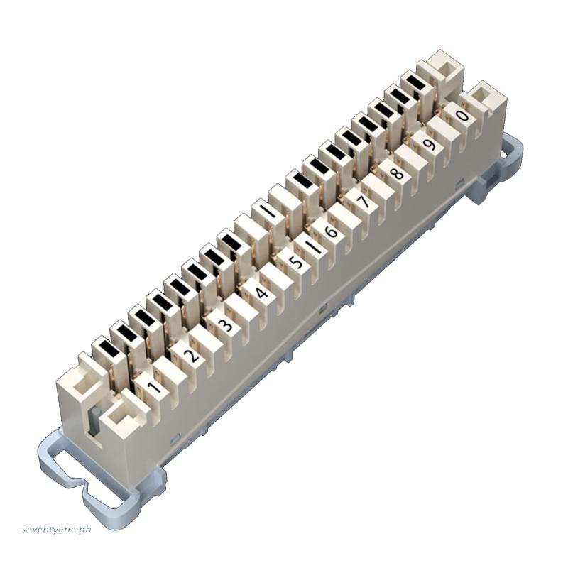 seve krone Article Voice Line Silver-plated Copper Terminal Block ...
