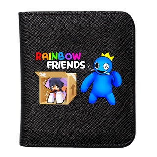Roblox Rainbow Friends Pu Portefeuille en cuir Porte-carte de