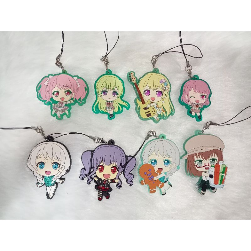 Bang Dream Rubber Strap/ keychains Shopee Philippines