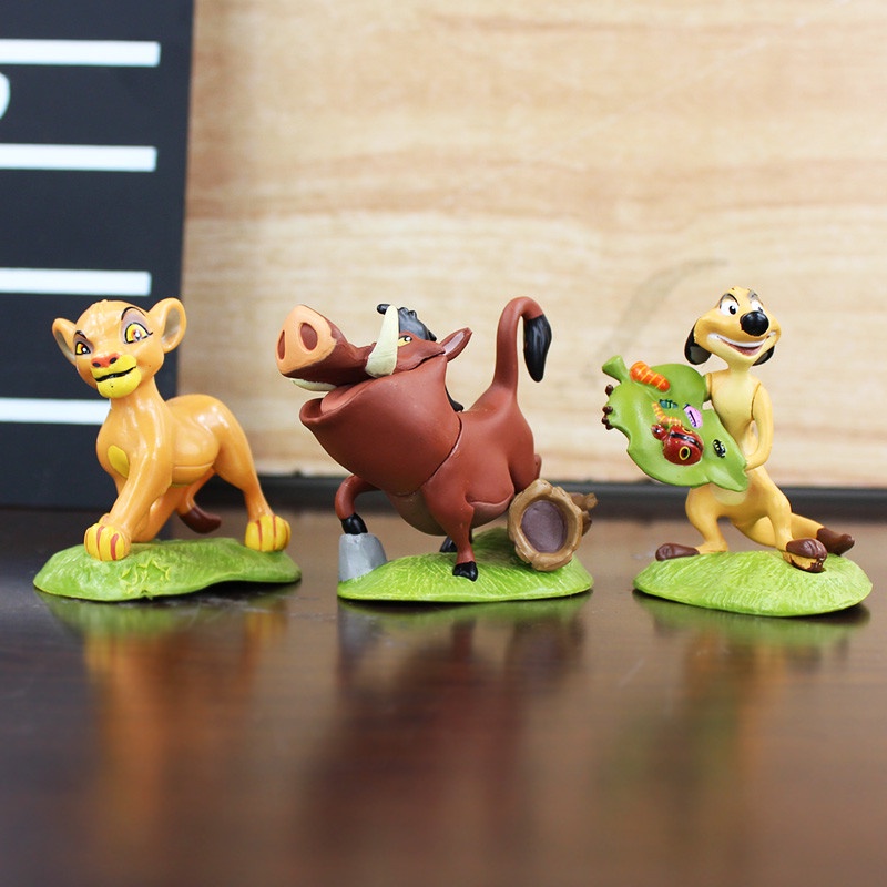 9pcs / Set Cute The Lion King Simba Action Figures Model Movie Doll ...