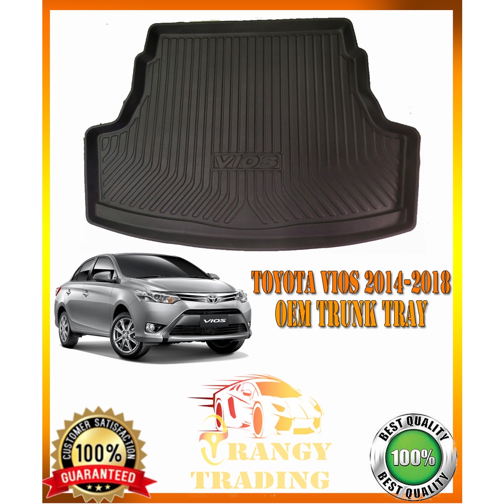 Toyota Vios 2014 to 2018 OEM Cargo Trunk Tray V1/V3 PREMIUM MATERIAL