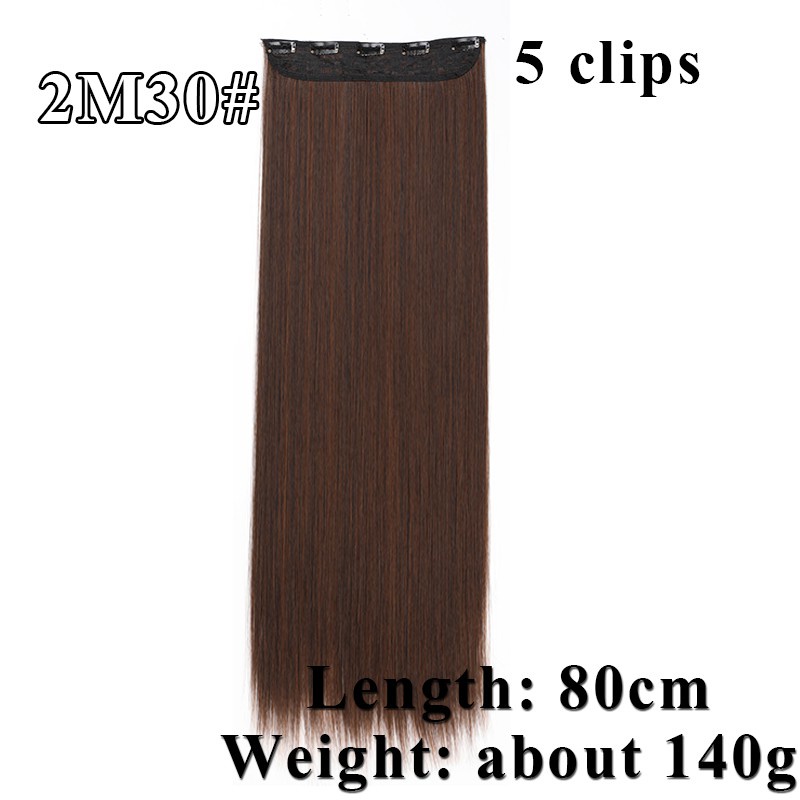 Clip in hair extensions 80cm online