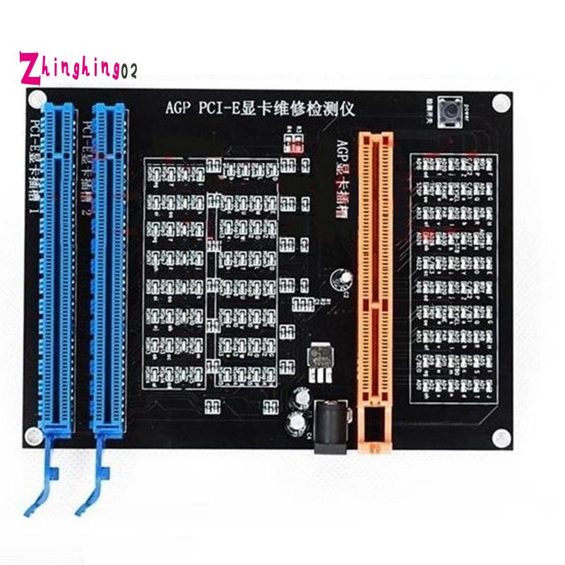 ★zhinghing02★ AGP PCI-E X16 Dual-Purpose Socket Tester Display Image ...