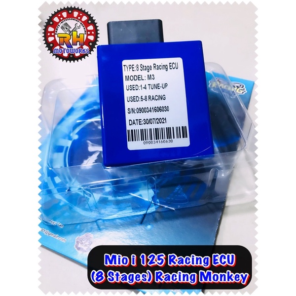 Mio i 125 Racing ECU (8-Stages) RACING MONKEY | Shopee Philippines