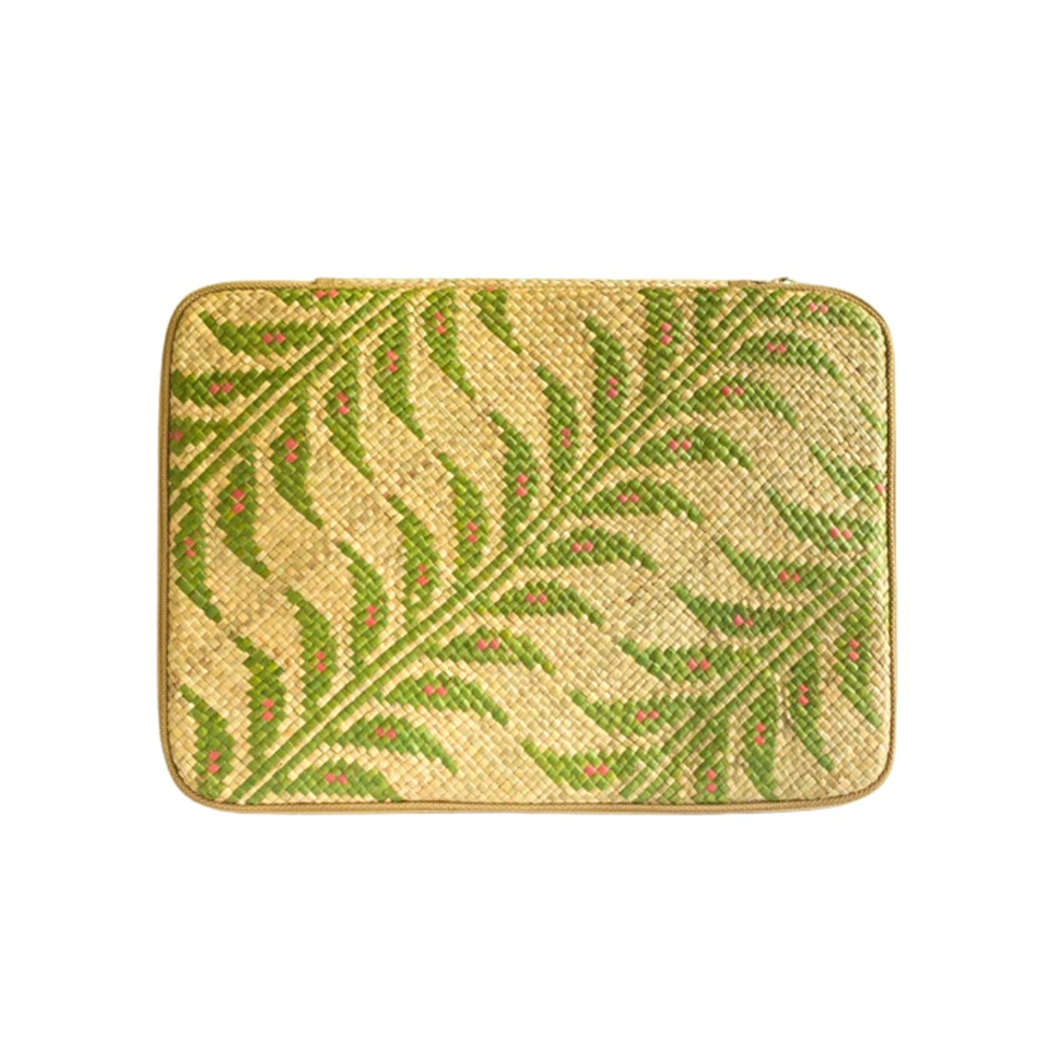 Woven Abre Tikog Grass Laptop Sleeve in Dahon-Dahon | Shopee Philippines