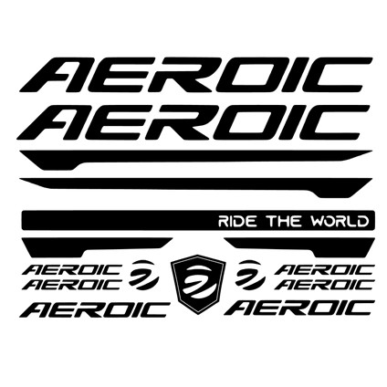 aeroic bike frame set stickers Shopee Philippines
