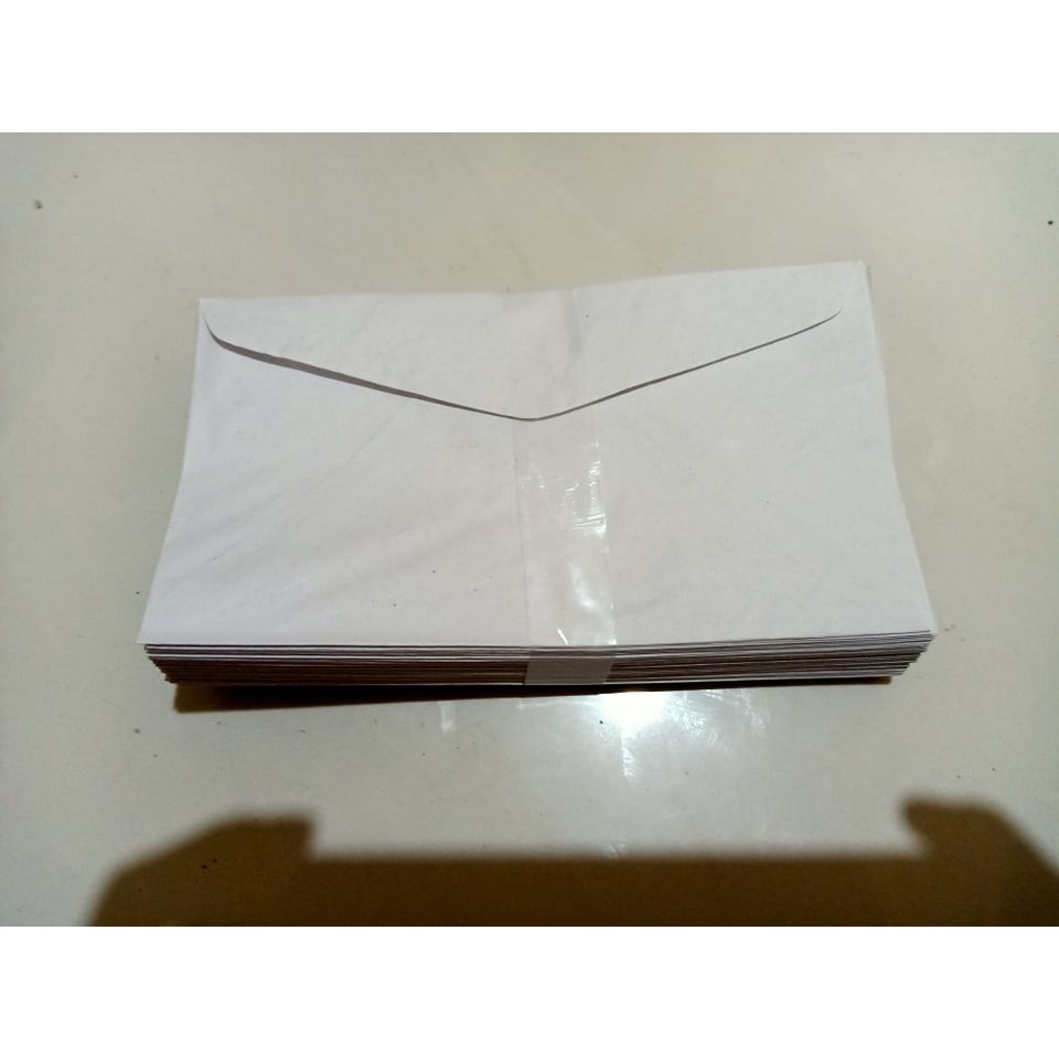 50's White Letter Envelopes Sobre Short | Shopee Philippines