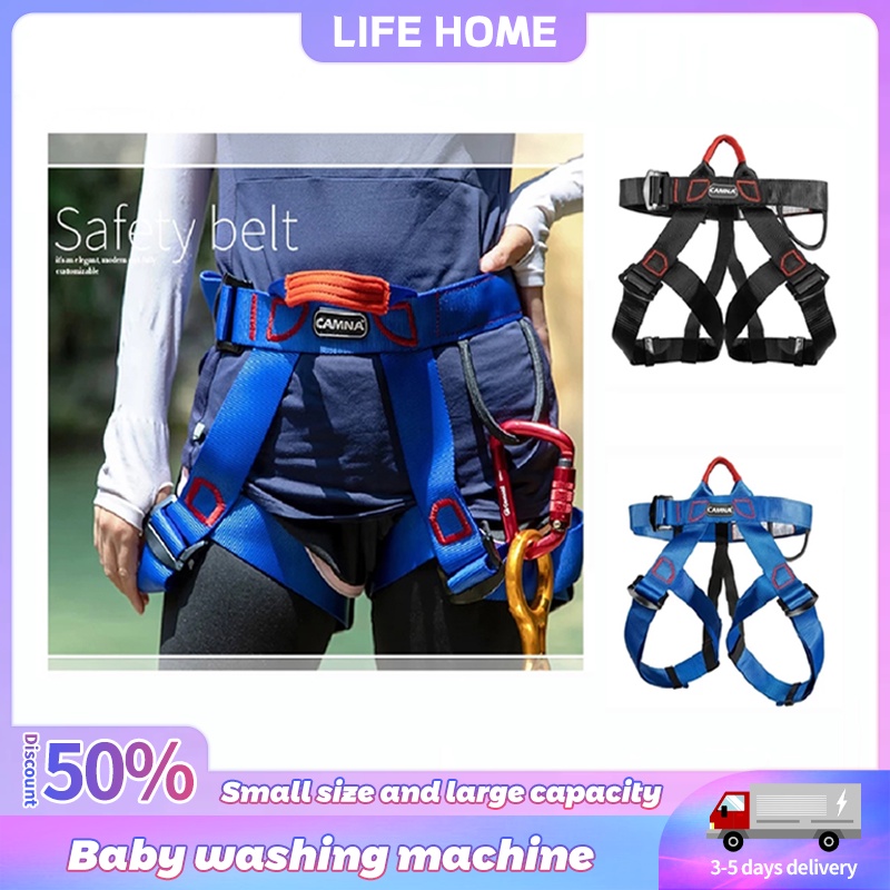 Professional Outdoor Sports Safety Belt Rock Mountain Climbing Harness Waist Support Half Body