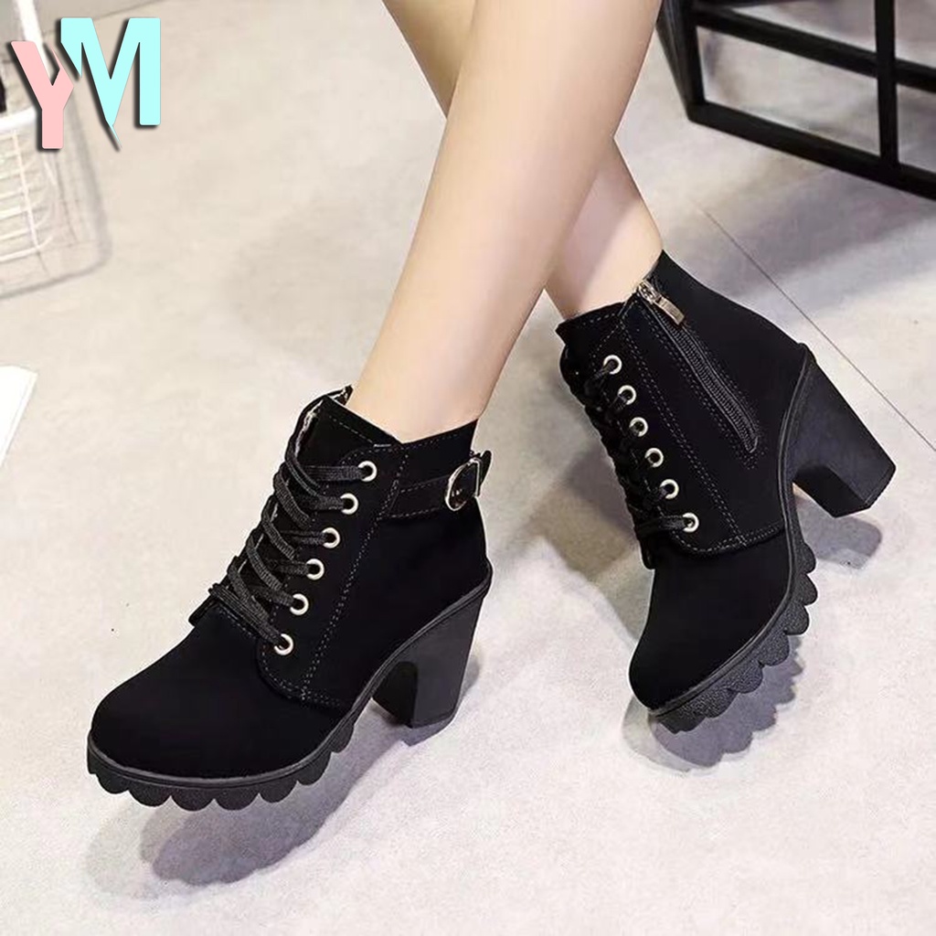 Korean boots outlet fashion