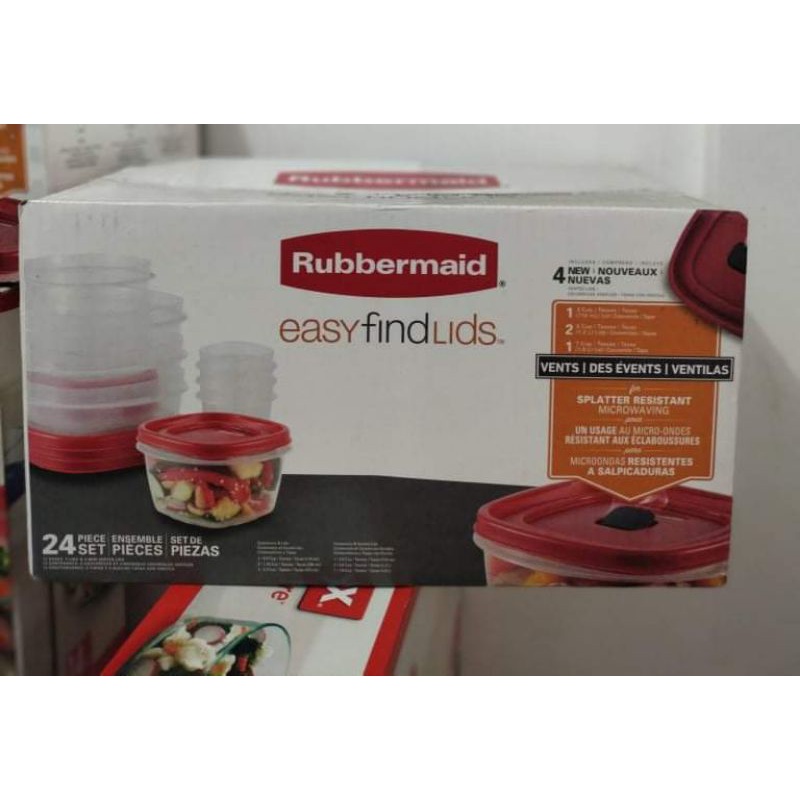 Rubbermaid Food Storage Container Set, 56Pc